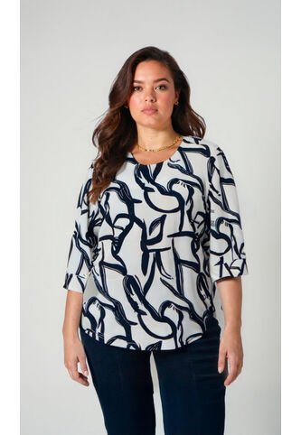 Camiseta Para Mujer. Manga 3/4 Beige Marca L&H Ref. 1F609176 L&H