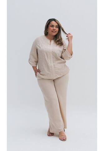 Pantalon Para Mujer. Beige Marca L&H Ref. 1F607081 L&H