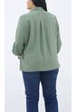 Blusa Para Mujer. Manga 3/4 Verde Marca L&H Ref. 1F612172 de L&H
