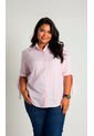 Blusa Para Mujer. Manga Corta Rosado Marca L&H Ref. 1F612233 de L&H