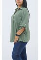 Blusa Para Mujer. Manga 3/4 Verde Marca L&H Ref. 1F612172 de L&H