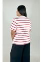 Camiseta Para Mujer. Manga 3/4 Rojo Marca L&H Ref. 1F609180 de L&H