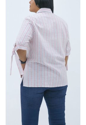 Blusa Para Mujer. Manga Corta Rosado Marca L&H Ref. 1F612233