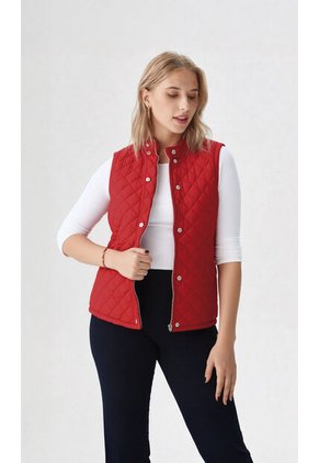 Chaleco Para Mujer Rojo Marca L&H Ref. 1G425004