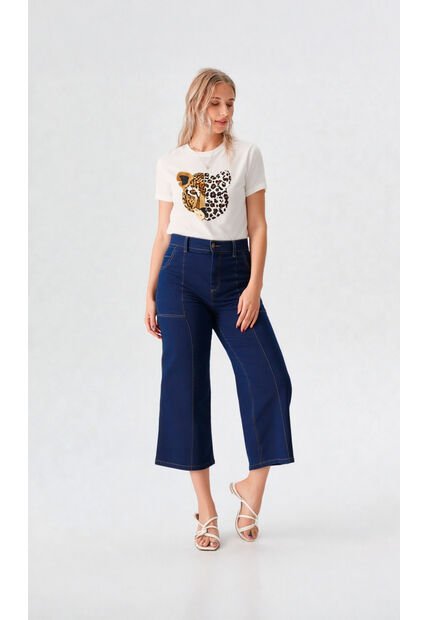 Capri Para Mujer Azul Marca L&H Ref. 2A426008