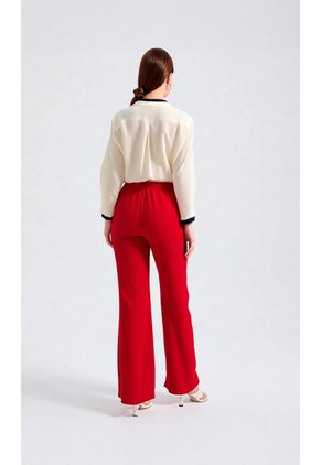 Pantalon Para Mujer Rojo Marca L&H Ref. 1Y407002
