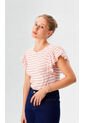 Camiseta Para Mujer Manga Corta Rojo Marca L&H Ref. 2J409102 de L&H