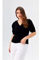 Camiseta Para Mujer Manga Corta Negro Marca L&H Ref. 2J409105 de L&H