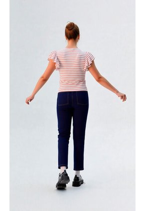 Camiseta Para Mujer Manga Corta Rojo Marca L&H Ref. 2J409102