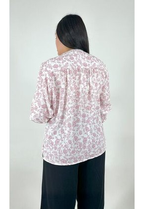 Blusa Para Mujer. Manga 3/4 Rosado Marca L&H Ref. 1F612225