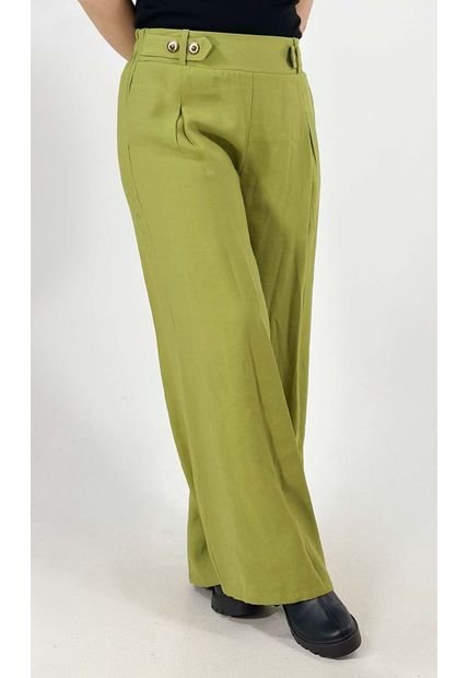 Pantalon Para Mujer Verde Marca L&H