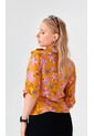 Blusa Para Mujer Manga Corta Amarillo Marca L&H Ref. 2J412270 de L&H