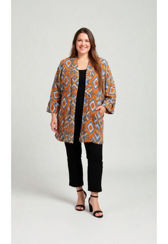 Kimono Para Mujer. Terracota Marca L&H Ref. 2J601003 L&H