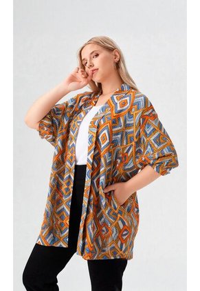 Kimono Para Mujer. Terracota Marca L&H Ref. 2J601003