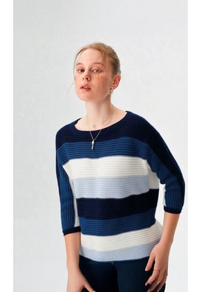 Saco Para Mujer Azul Marca L&H Ref. 4E433039