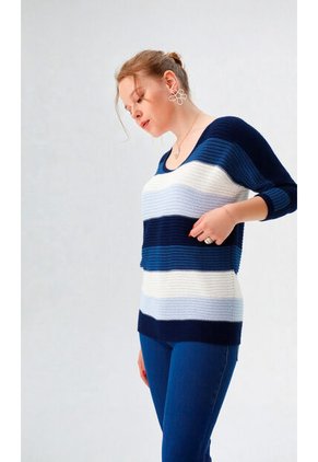 Saco Para Mujer Azul Marca L&H Ref. 4E433039