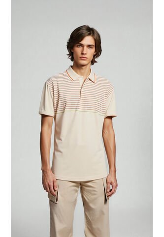 Polo Para Hombre Beige Marca L&H Ref. 4K109112 L&H