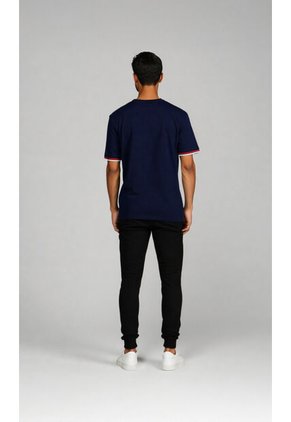 T-Shirt Para Hombre Azul Marca L&H Ref. 4K109116