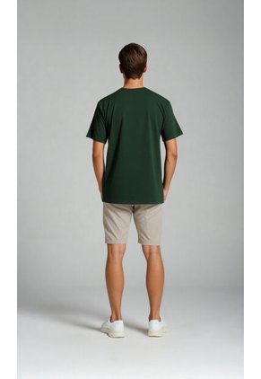 T-Shirt Para Hombre Verde Marca L&H Ref. 4K109117