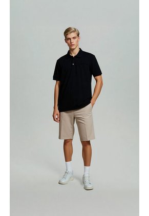 Polo Para Hombre Negro Marca L&H Ref. 4Q109182