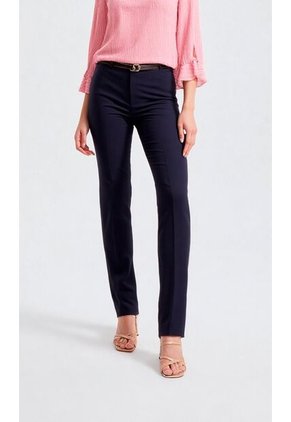 Pantalon Para Mujer Azul Oscuro Marca L&H Ref. 1T407001