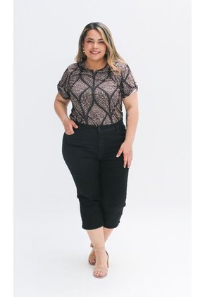 Capri Para Mujer. Negro Marca L&H Ref. 2A626008