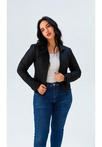 Chaqueta Para Mujer Negro Marca L&H Ref. 4V408165 L&H