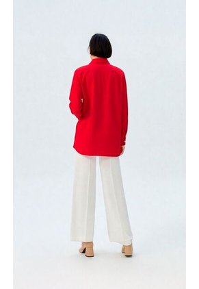 Blusa Para Mujer Manga Larga Rojo Marca L&H Ref. 1F412696