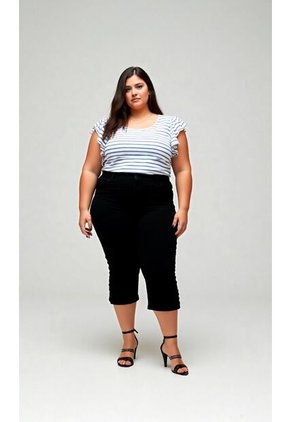 Capri Para Mujer. Negro Marca L&H Ref. 2A626008