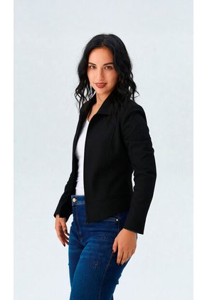 Chaqueta Para Mujer Negro Marca L&H Ref. 4V408165