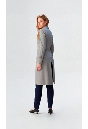 Gaban Para Mujer Gris Claro Marca L&H Ref. 4V408163