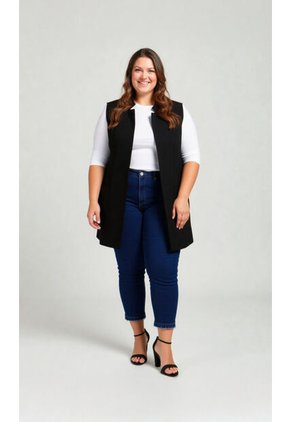 Chaleco Para Mujer. Negro Marca L&H Ref. 4V625010