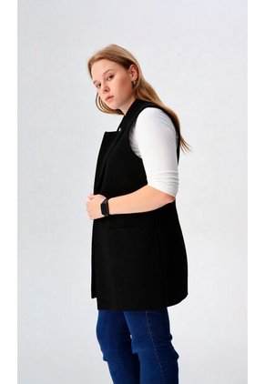 Chaleco Para Mujer. Negro Marca L&H Ref. 4V625010