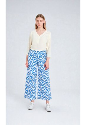 Pantalon Para Mujer Azul Claro Marca L&H Ref. 5P407005