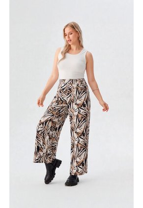 Pantalon Para Mujer Negro Marca L&H Ref. 5P407006