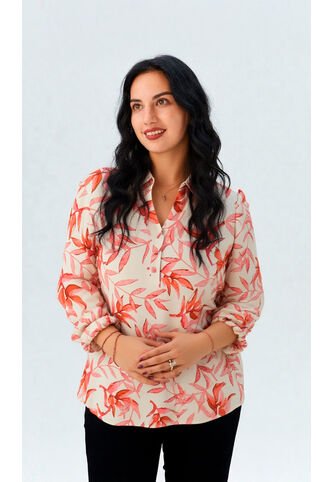 Blusa Para Mujer Manga Larga Rosado Marca L&H Ref. 5P412252 L&H