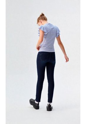 Camiseta Para Mujer Manga Corta Azul Marca L&H Ref. 2J409102