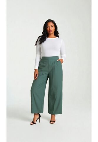 Pantalon Para Mujer. Verde Marca L&H Ref. 1F607087 L&H