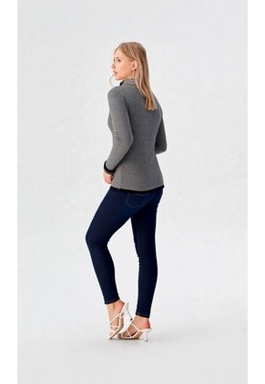 Saco Para Mujer Manga Larga Negro Marca L&H Ref. 4E433038