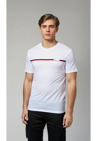 T-Shirt Para Hombre Blanco Marca L&H Ref. 4K109126 L&H