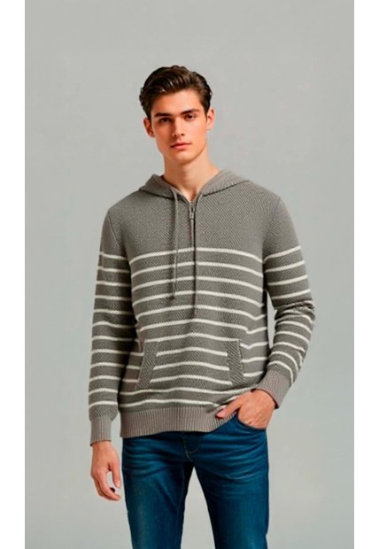 Saco Para Hombre Beige Marca L&H Ref. 6N133006