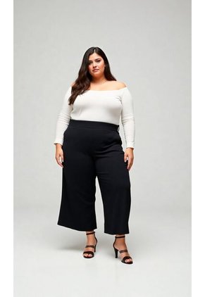 Pantalon Para Mujer. Negro Marca L&H Ref. 1F607087