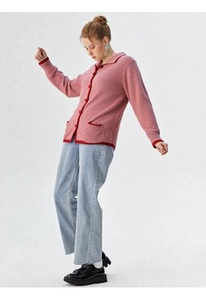 Saco Para Mujer Manga Larga Vino Marca L&H Ref. 4E433038