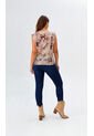 Blusa Para Mujer Manga Sisa Cafe Marca L&H Ref. 5P412261 de L&H
