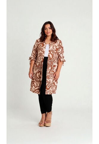 Chilango Para Mujer Manga 3/4 Cafe Marca L&H Ref. 5P436004 L&H