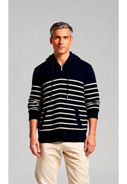 Saco Para Hombre Azul Marca L&H Ref. 6N133006