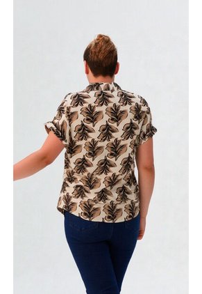 Blusa Para Mujer Manga Corta Verde Marca L&H Ref. 5P412262