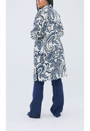 Chilango Para Mujer Manga 3/4 Azul Marca L&H Ref. 5P436004