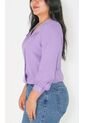 Blusa Para Mujer Manga 3/4 Lila Marca L&H Ref. 2J412266 de L&H