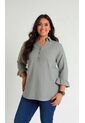 Blusa Para Mujer. Manga 3/4 Verde Marca L&H Ref. 5P612100 de L&H